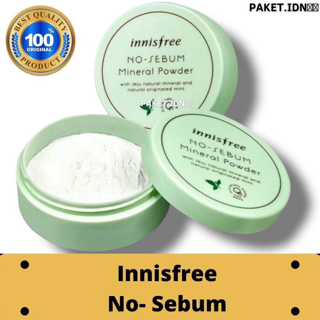 INNISFREE NO SEBUM MINERAL POWDER 5 GR 15 GR POWDER BEDAK TABUR KOREA