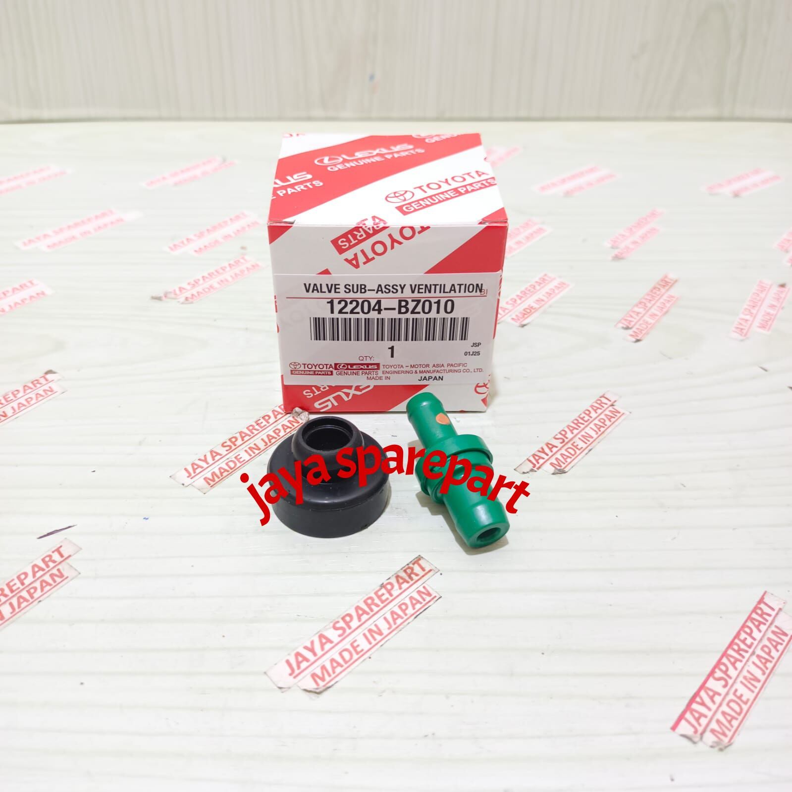 Valve PVC PCV Ventilasi All New Avanza Xenia Veloz Calya Sigra Rush Grandmax Original Harga 125,000 rupiah*Gratis Ongkir