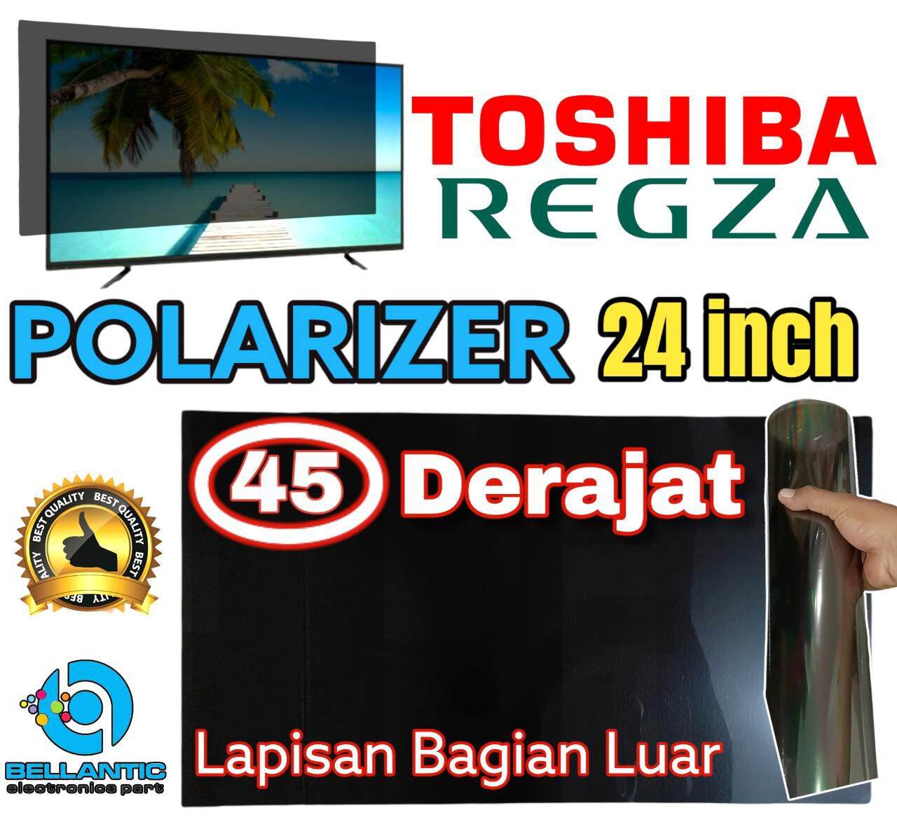 POLARIZER POLARIS TOSHIBA 24 INC REGZA 