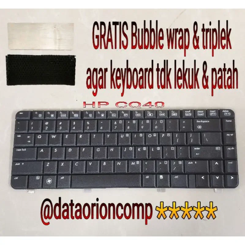 Keyboard laptop Hp Compaq cq40 cq41 cq45
