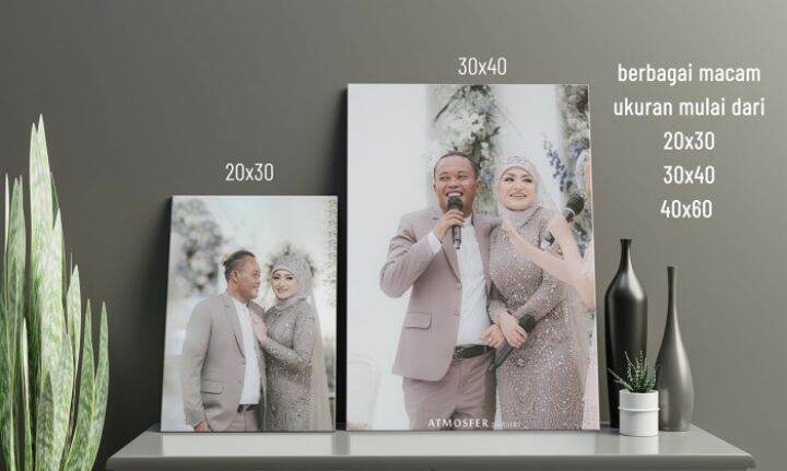 COD CETAK FOTO 10R DAN 20R SUDAH DI BINGKAI MDF BESAR