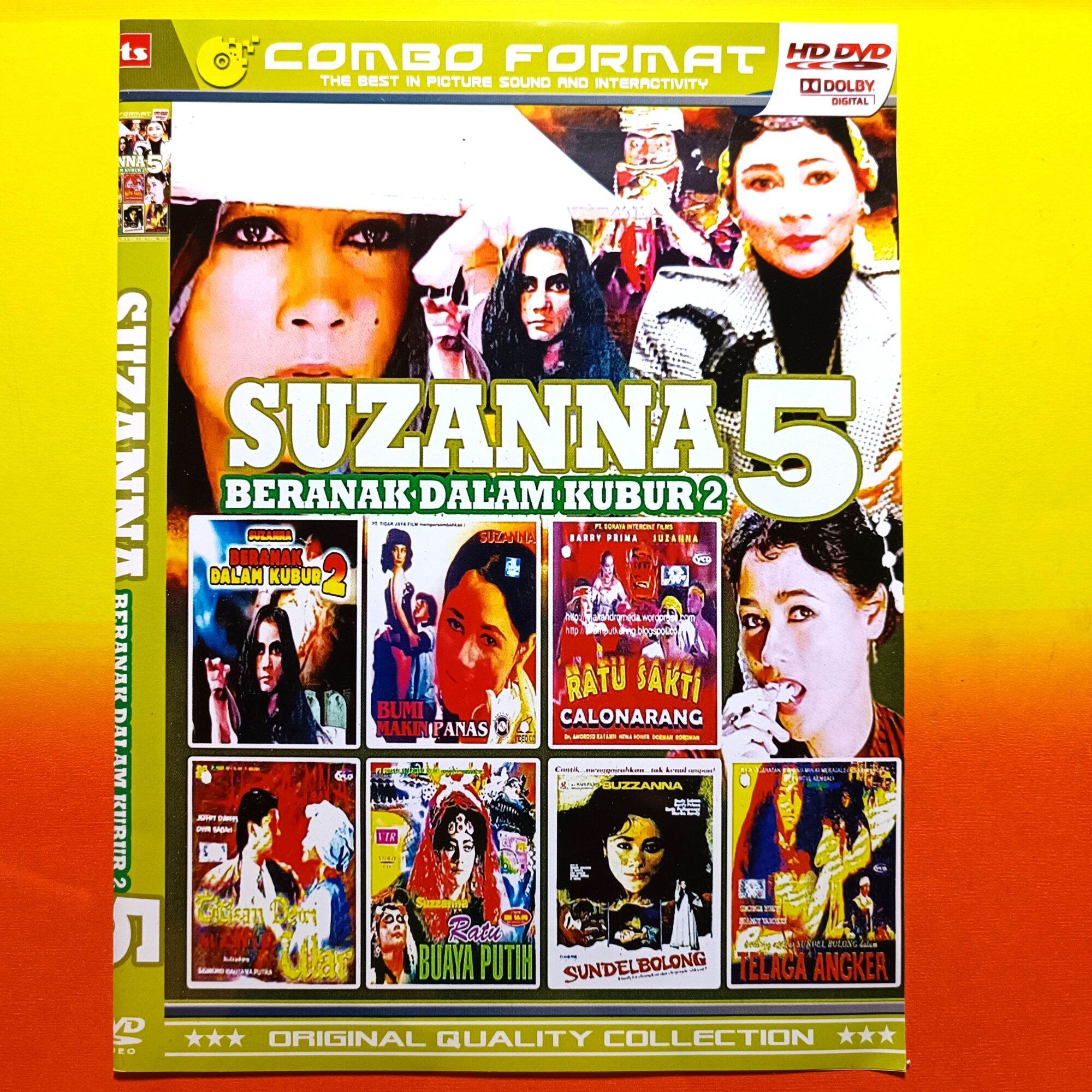 KASET DVD FILM HOROR INDONESIA JADUL SUZZANA KOLEKSI SUSANA VOLUME 5