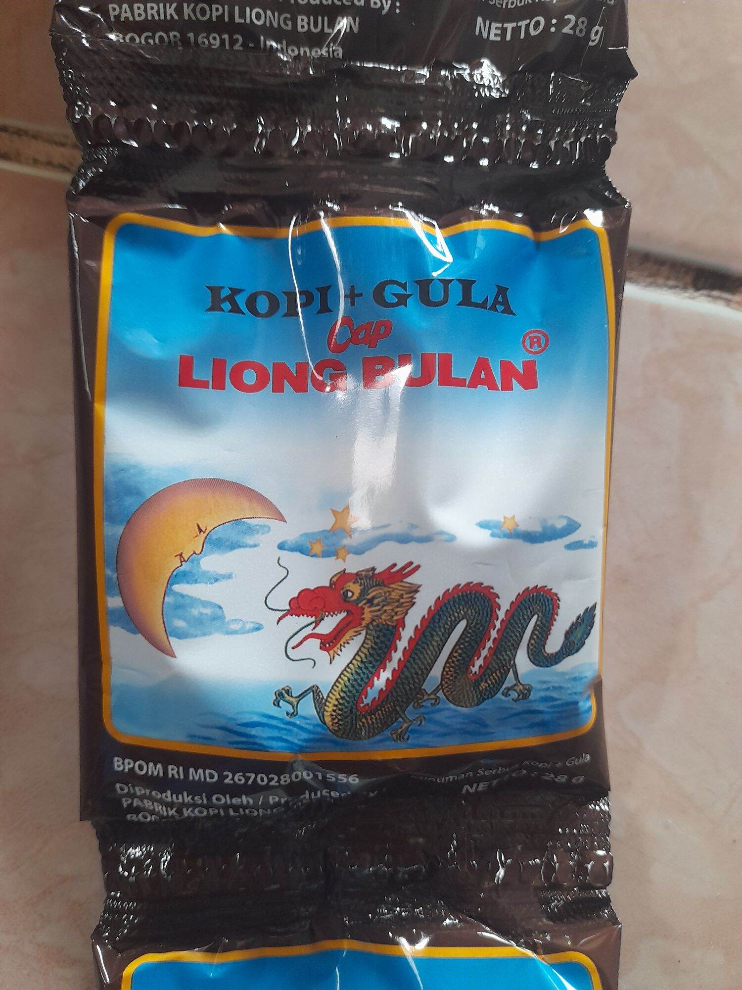 Kopi Liong Bulan Cap Naga Pak Isi Lazada Indonesia