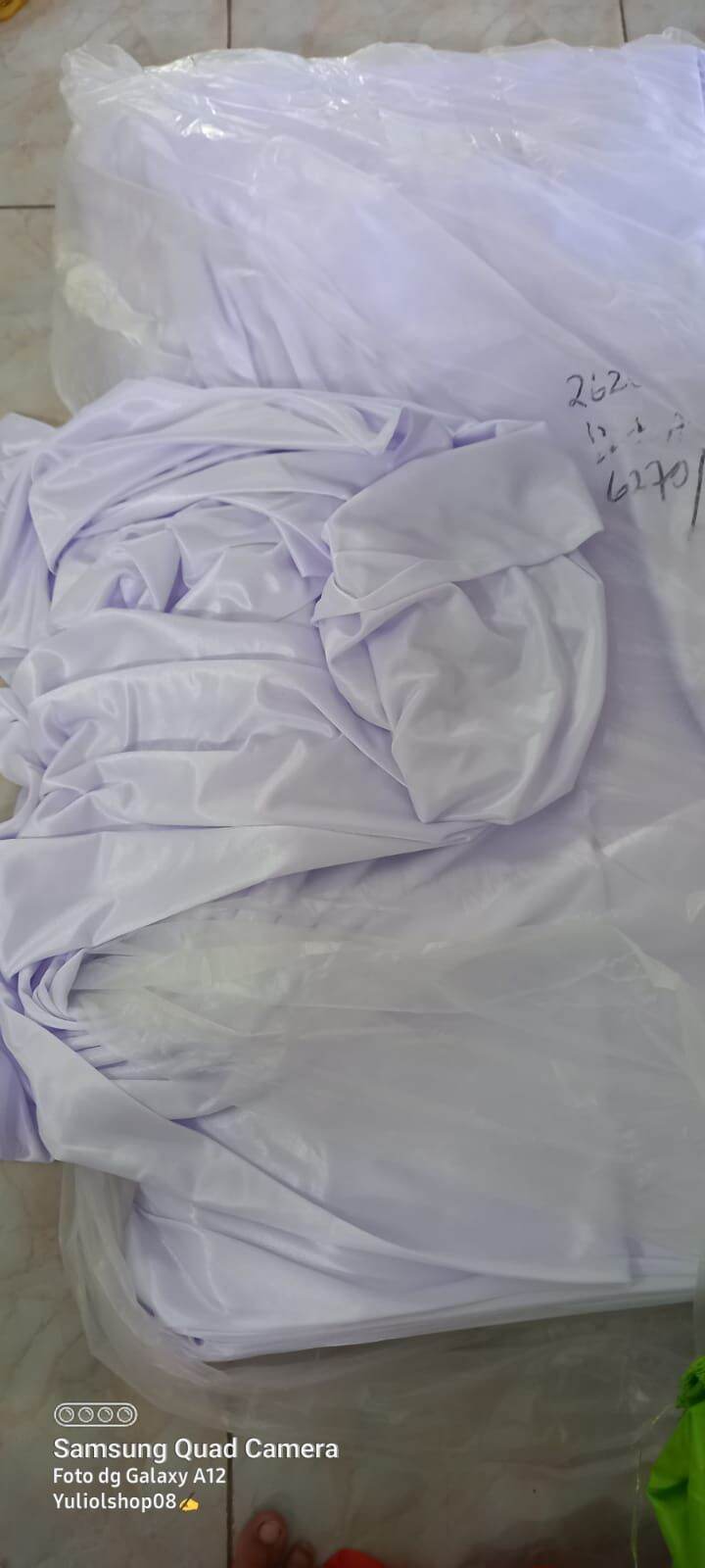 KAIN ATAP PLAPON POLOS DEKORASI PERNIKAHAN BAHAN ABUTAY FILAMIN PANJANG