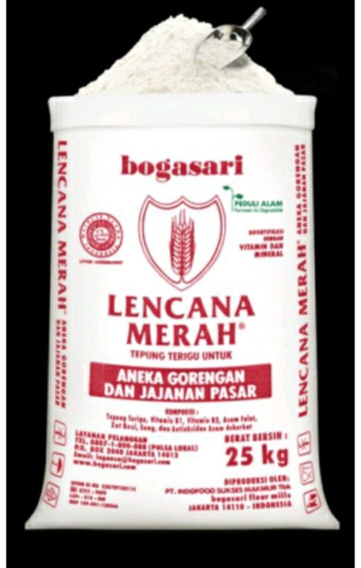 Tepung Terigu Lencana Merah Kemasan Kg Lazada Indonesia