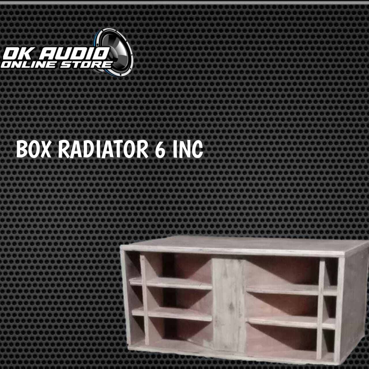 Box Sub Radiator Box speaker radiator 6 inch | Lazada Indonesia
