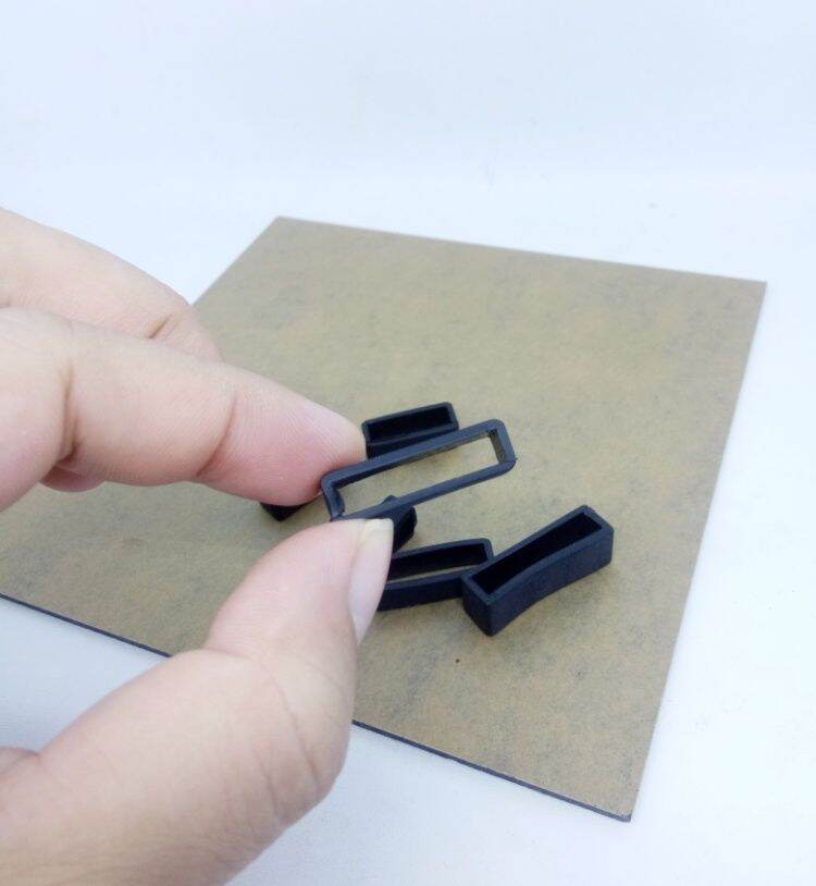 Ring loop | gelang tali jam tangan karet atau Rubber ukuran 22, 24mm ...