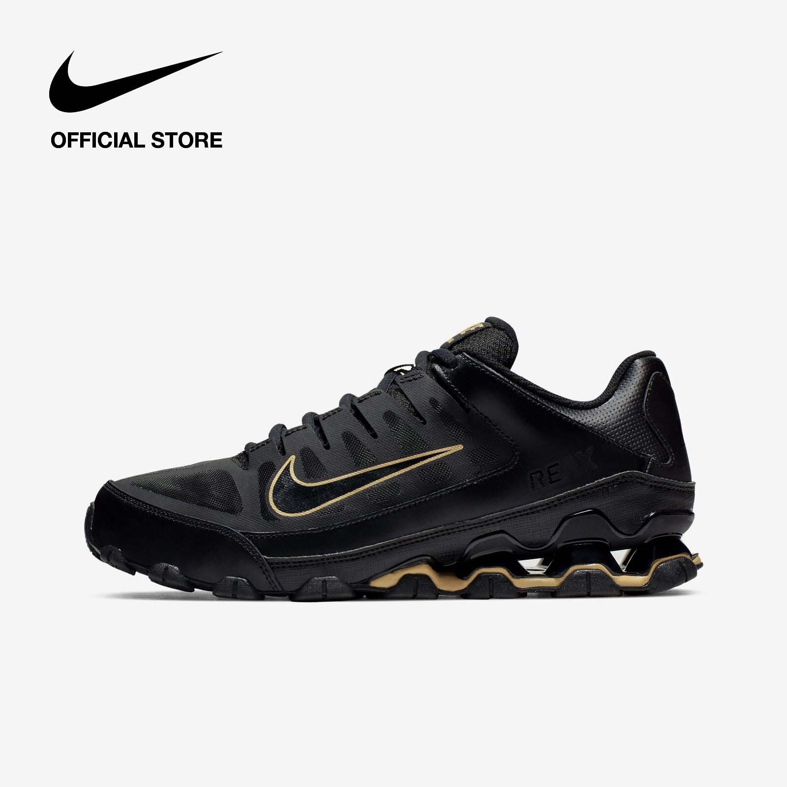 Nike Mens Reax TR Workout Shoes Black [621716-020] Sepatu