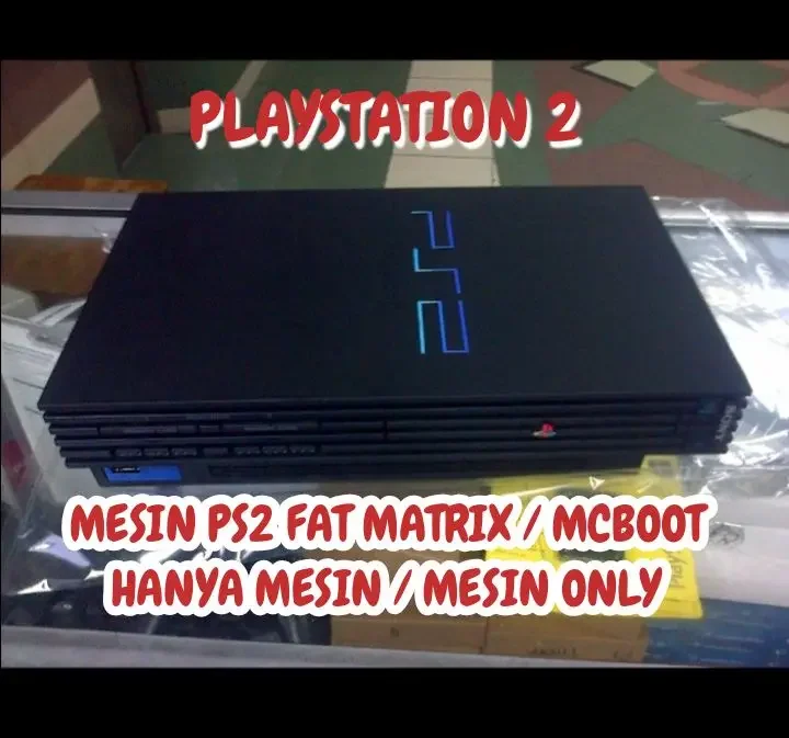 Mesin PS2 FAT Matrix / McBoot - Mesin Playstation 2 - Hanya Mesin