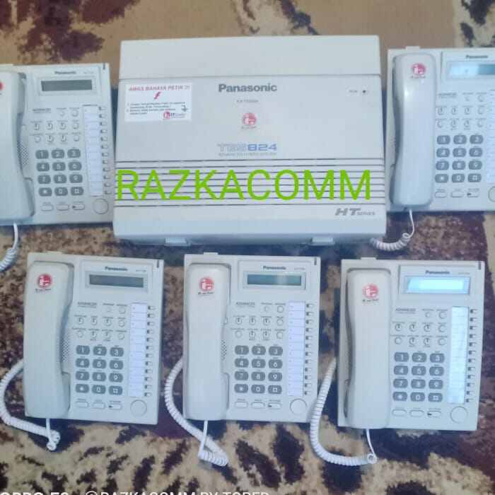 Paket Pabx Panasonic - Merek Panasonic Harga 2,700,000 rupiah*Gratis Ongkir