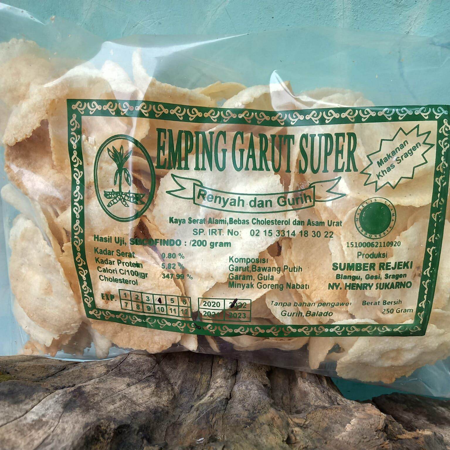 Emping Garut Sragen