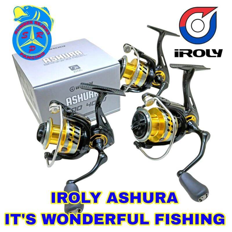 Promo Reel Pancing Iroly Kiyomi 1000/2000/3000/ Reel Spinning Power Handle  Diskon 9% di Seller Sampena - Jatimurni, Kota Bekasi