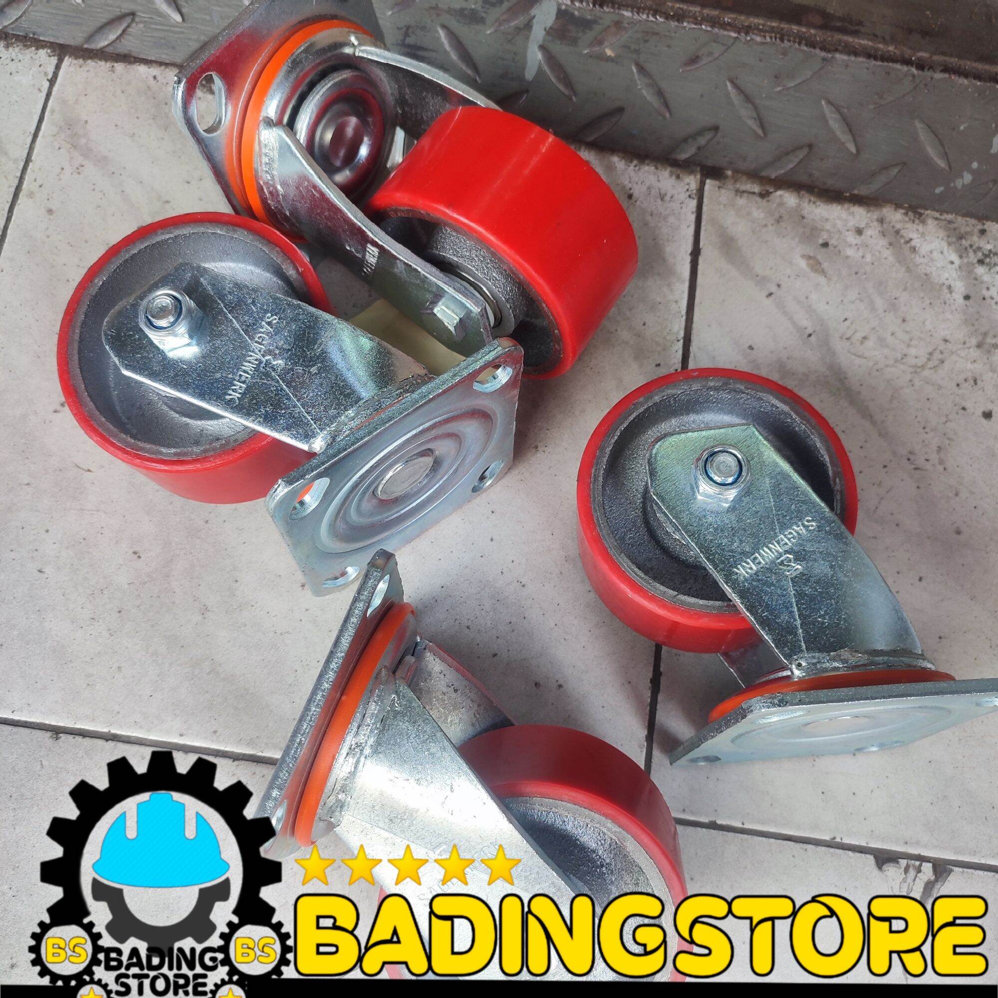 Roda Troli Trolliy Inch Sagenwerk Heavy Duti Roda Caster Roda Trolli Inch Lazada Indonesia