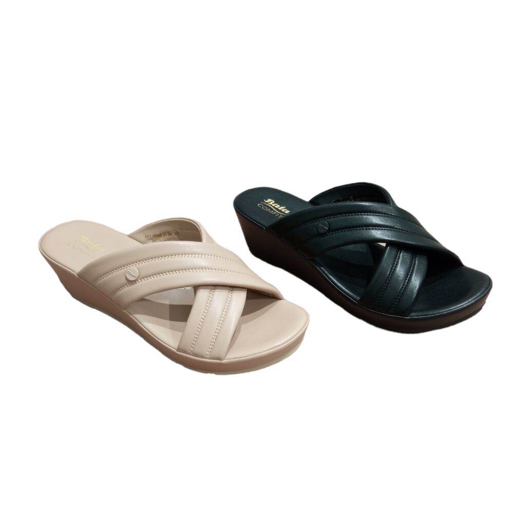 Bata Shoes Thong Sandals Amazon Bata 691-6846 Sandal Wedges Original