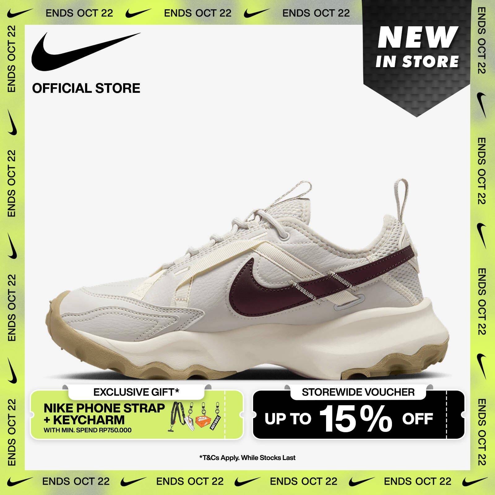 Nike Sepatu Wanita TC 7900 Light Bone [DD9682-003] Lazada