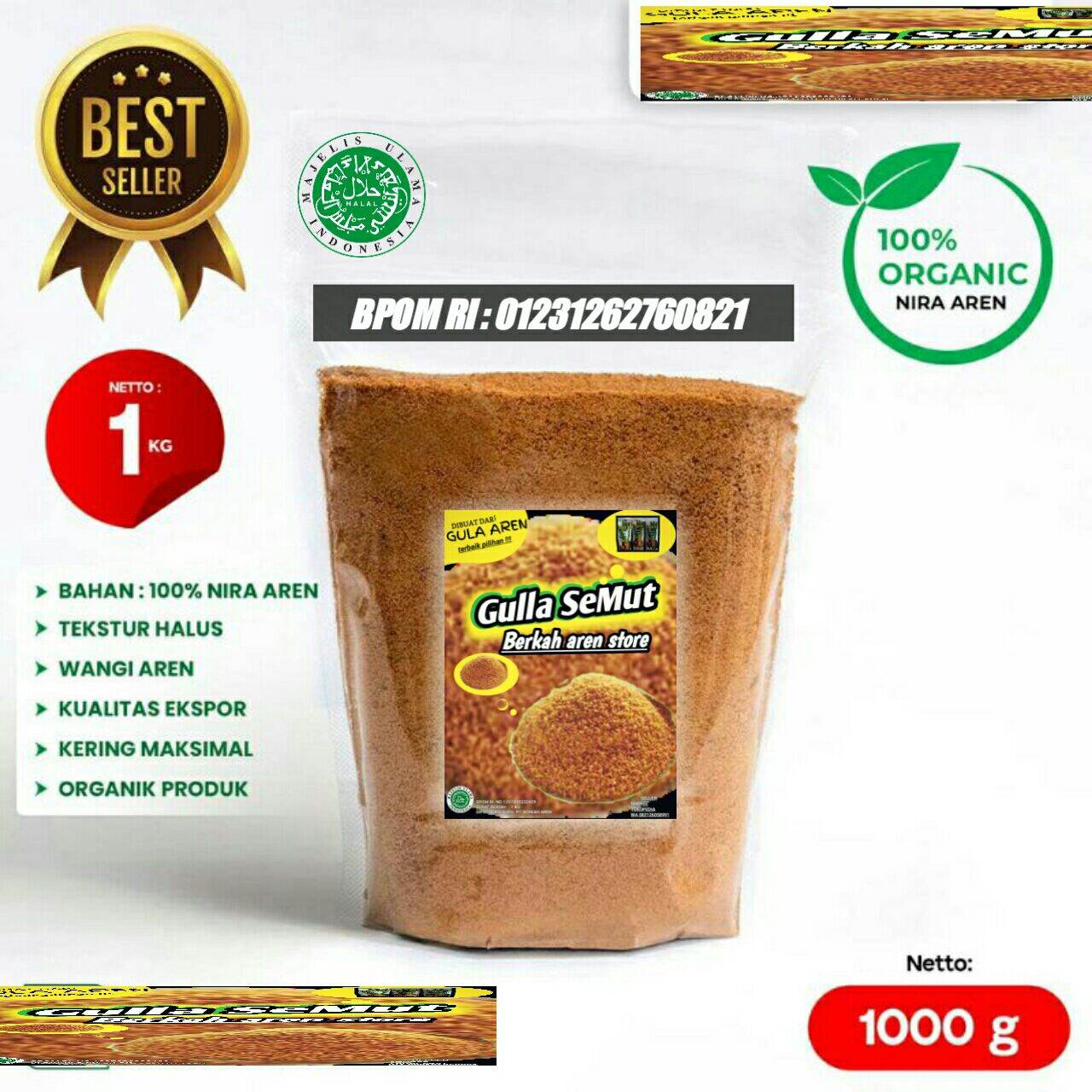 Gula Semut Aren Asli 1kg Lazada Indonesia 3546