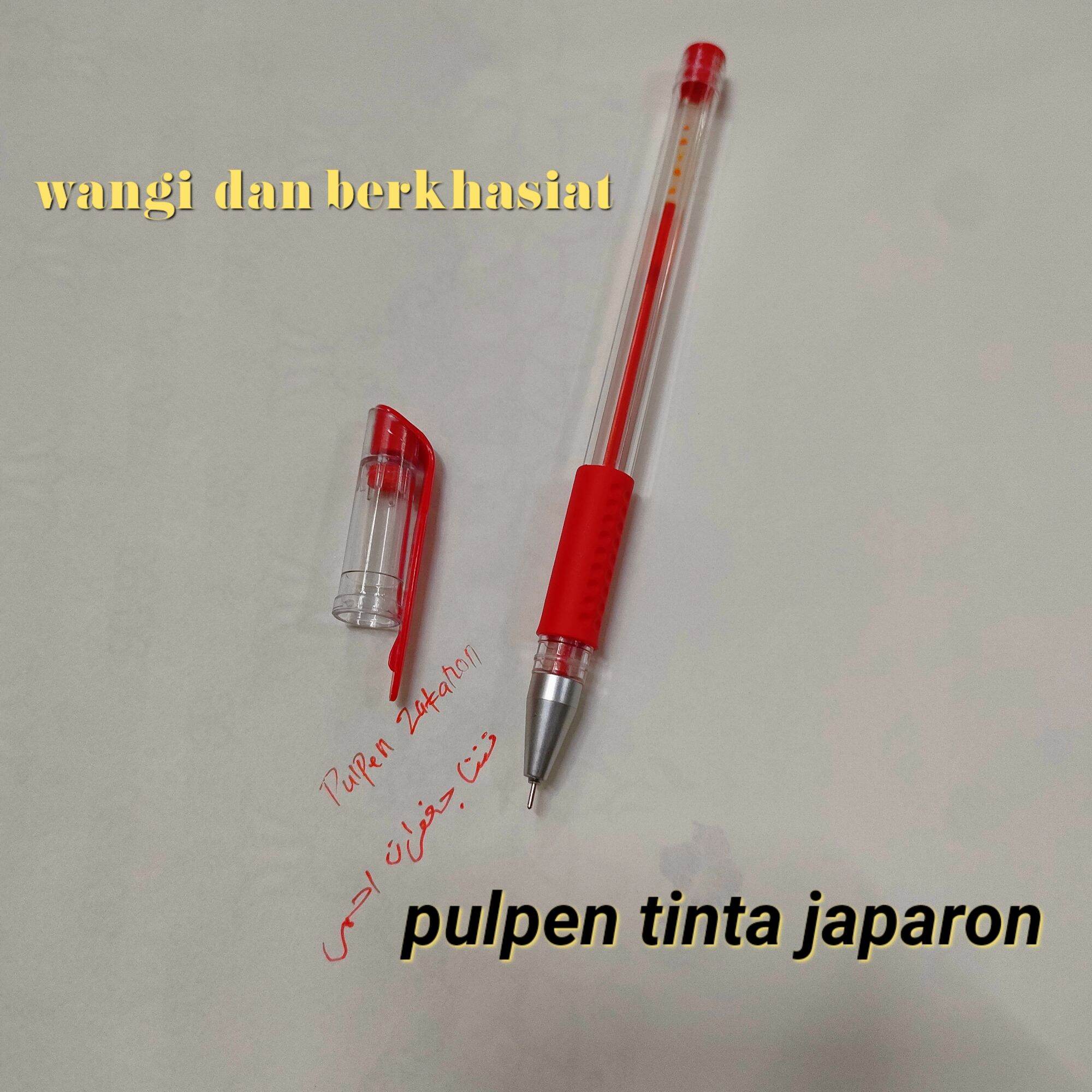pulpen tinta zafron