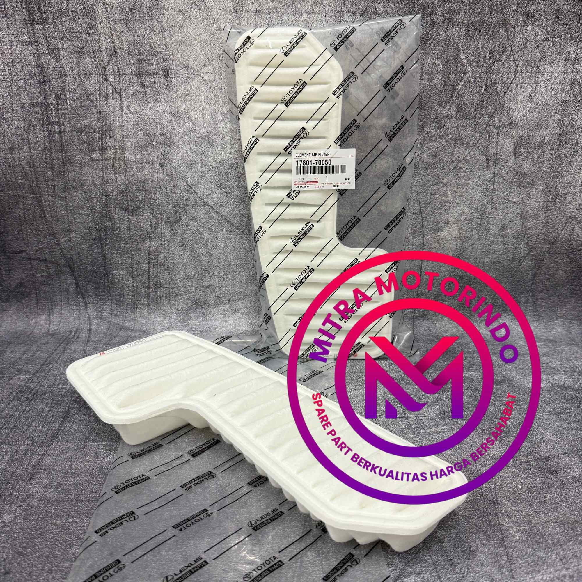 Air Filter/Air Filter/Element Sub Assy Toyota Rava 1.8Cc Yr (2001-2005) 1Pcs 17801-70050 Harga 112,500 rupiah*Gratis Ongkir
