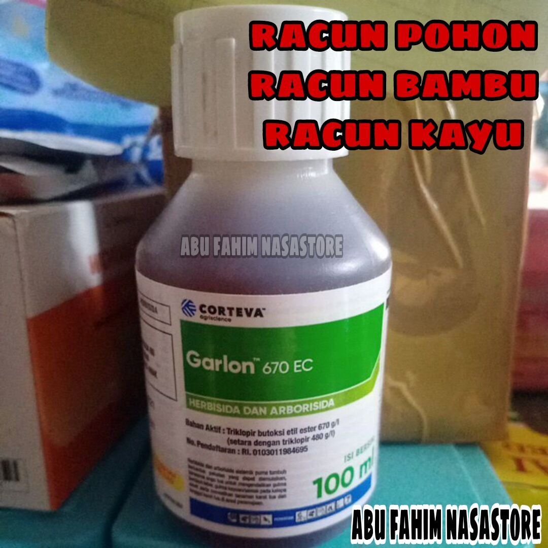 GARLON 670 EC 100 ML / RACUN POHON KAYU / RAVUN BAMBU / RACIN KAYU Lazada Indonesia