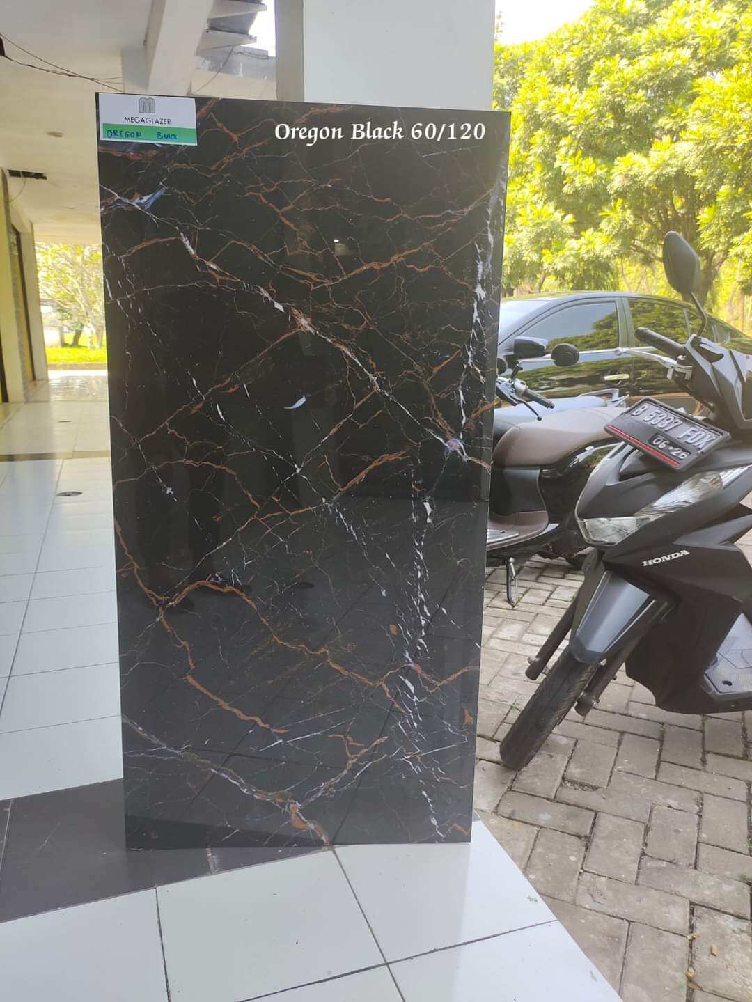 Granit 60x120 oregon black megaglazer Lazada Indonesia