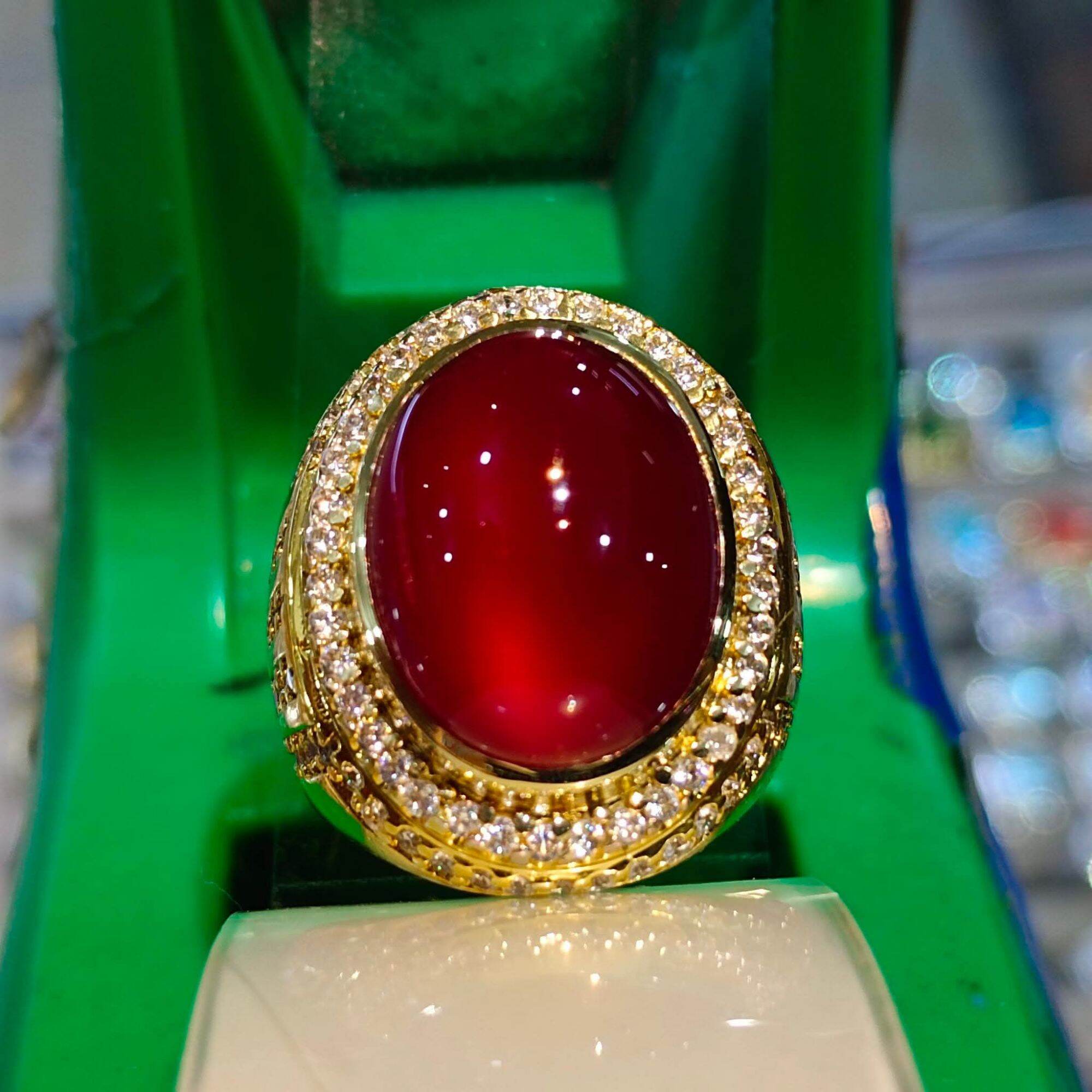 Red Pomegranate Stone 1Sian 4Ktif Forever Harga 235,000 rupiah*Gratis Ongkir