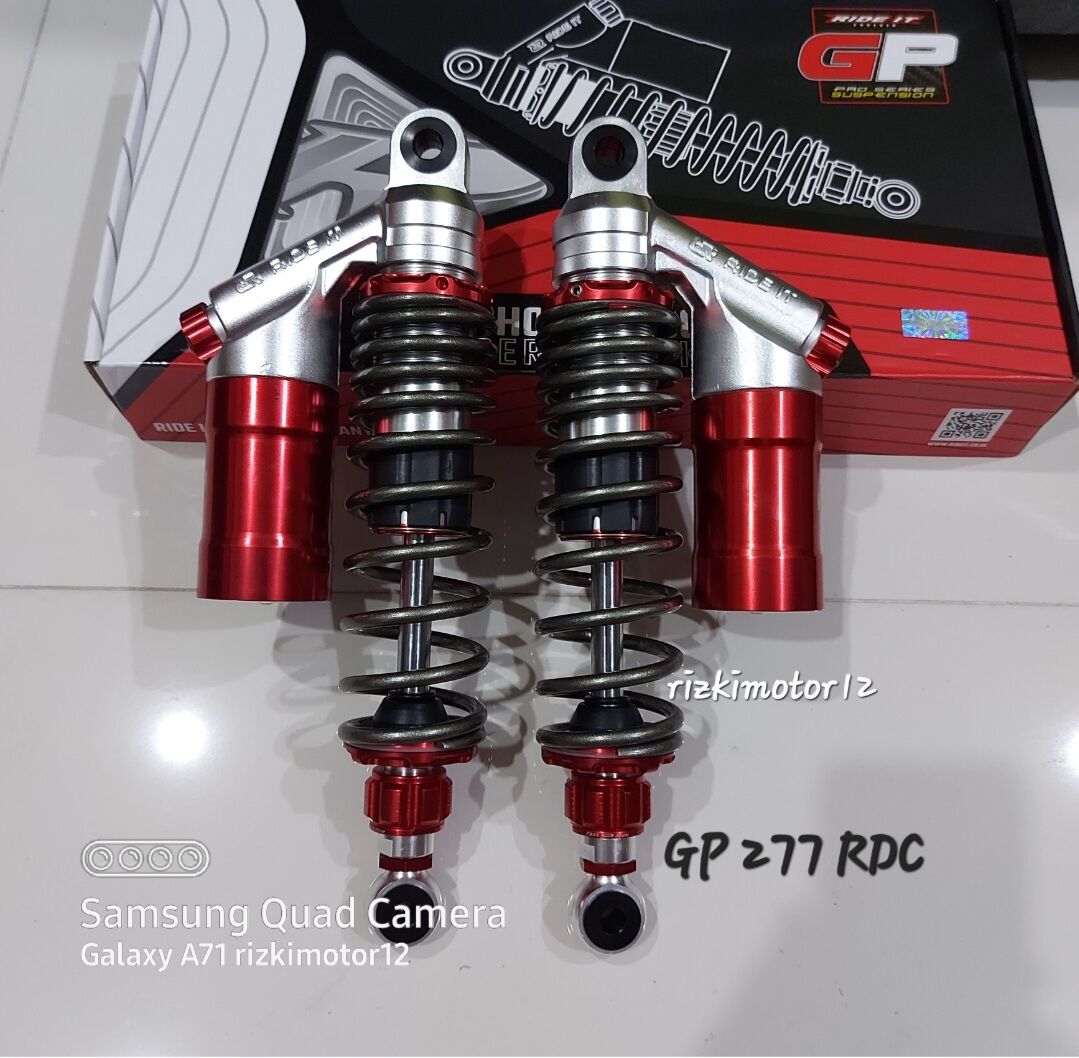 Shock Breaker Sekok Tube Ride It Gp 277 Rdc Double Click Copy Rcb Size 280/320/340mm Harga 1,395,000 rupiah*Gratis Ongkir