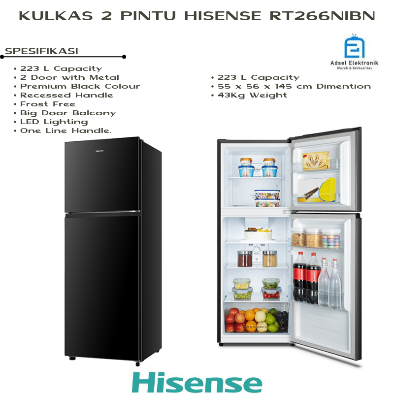 hisense rt266n4ibn