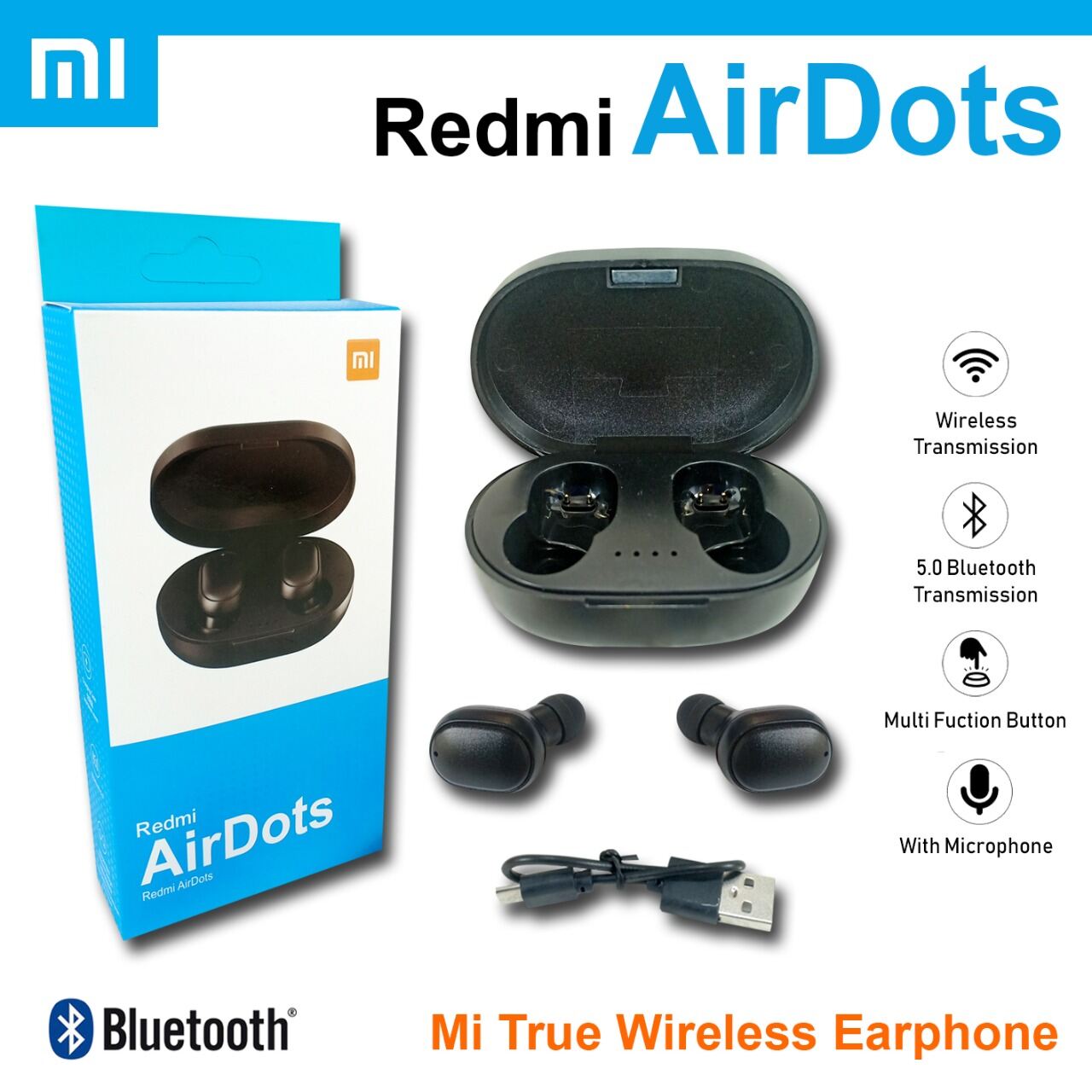 Jual Headset Bluetooth Xiaomi Redmi Note 7 Terbaru | Lazada.co.id