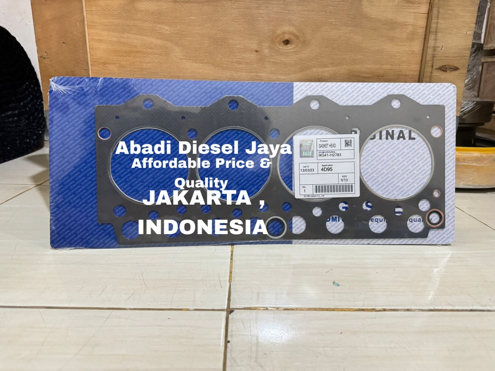 GASKET HEAD PC130-7 PC130 7 PACKING HEAD IZUMI Harga 500,000 rupiah*Gratis Ongkir