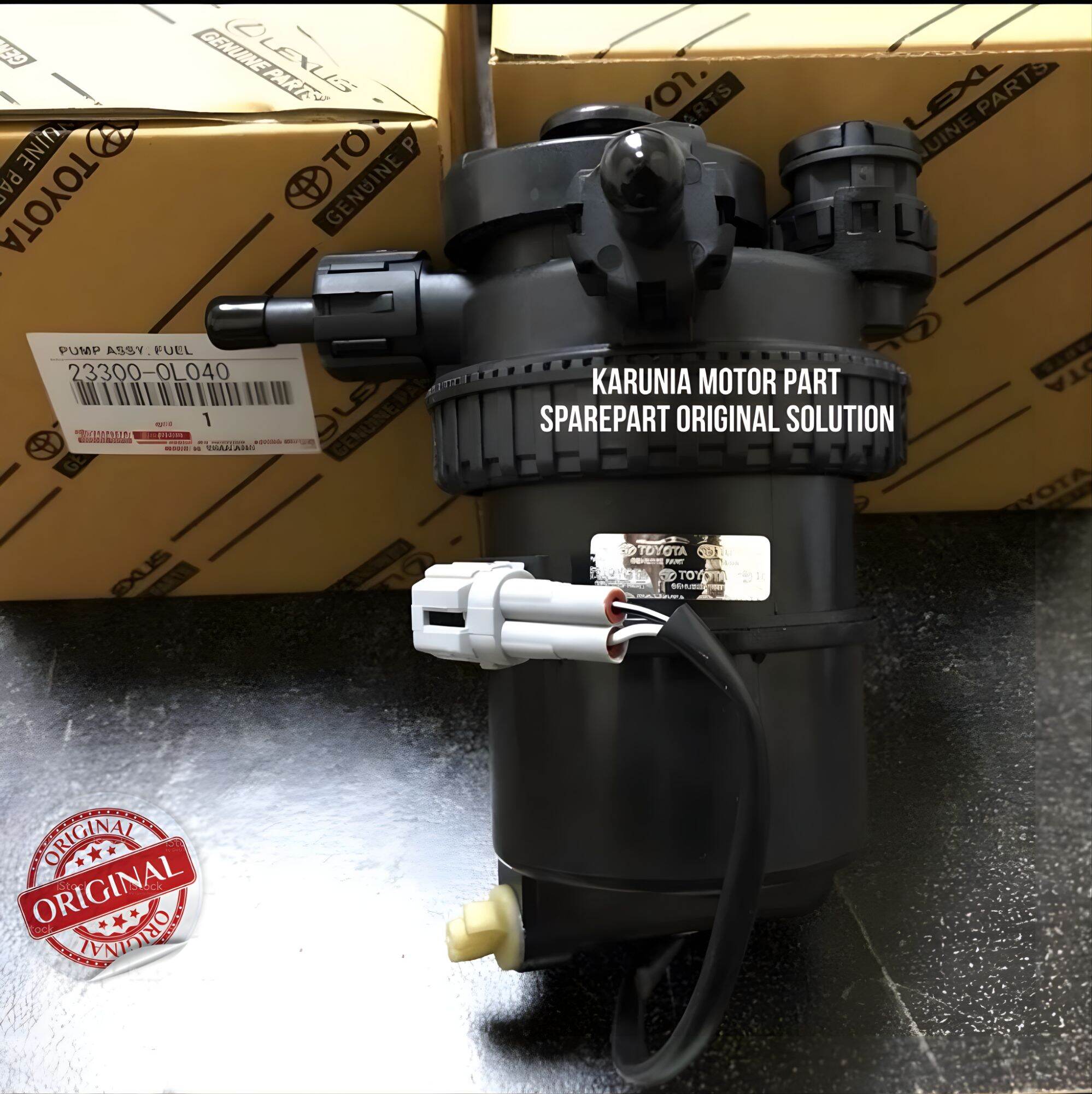 Fuel Filter Assy Rumah Pompa Solar Innova fortuner hilux Diesel