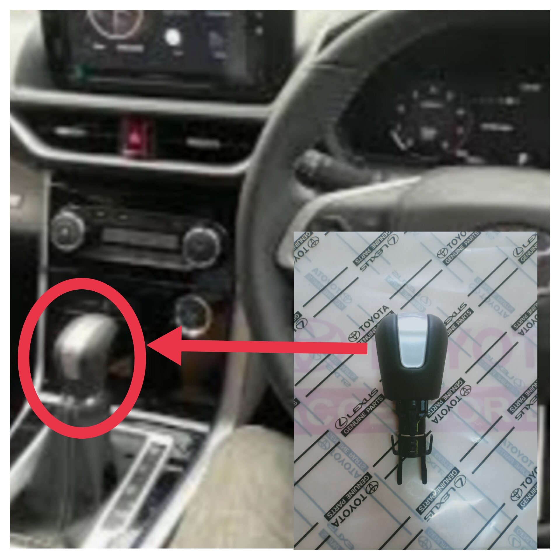 Shift Knop Persneling Matic Toyota All-new Avanza 2022 | Lazada Indonesia