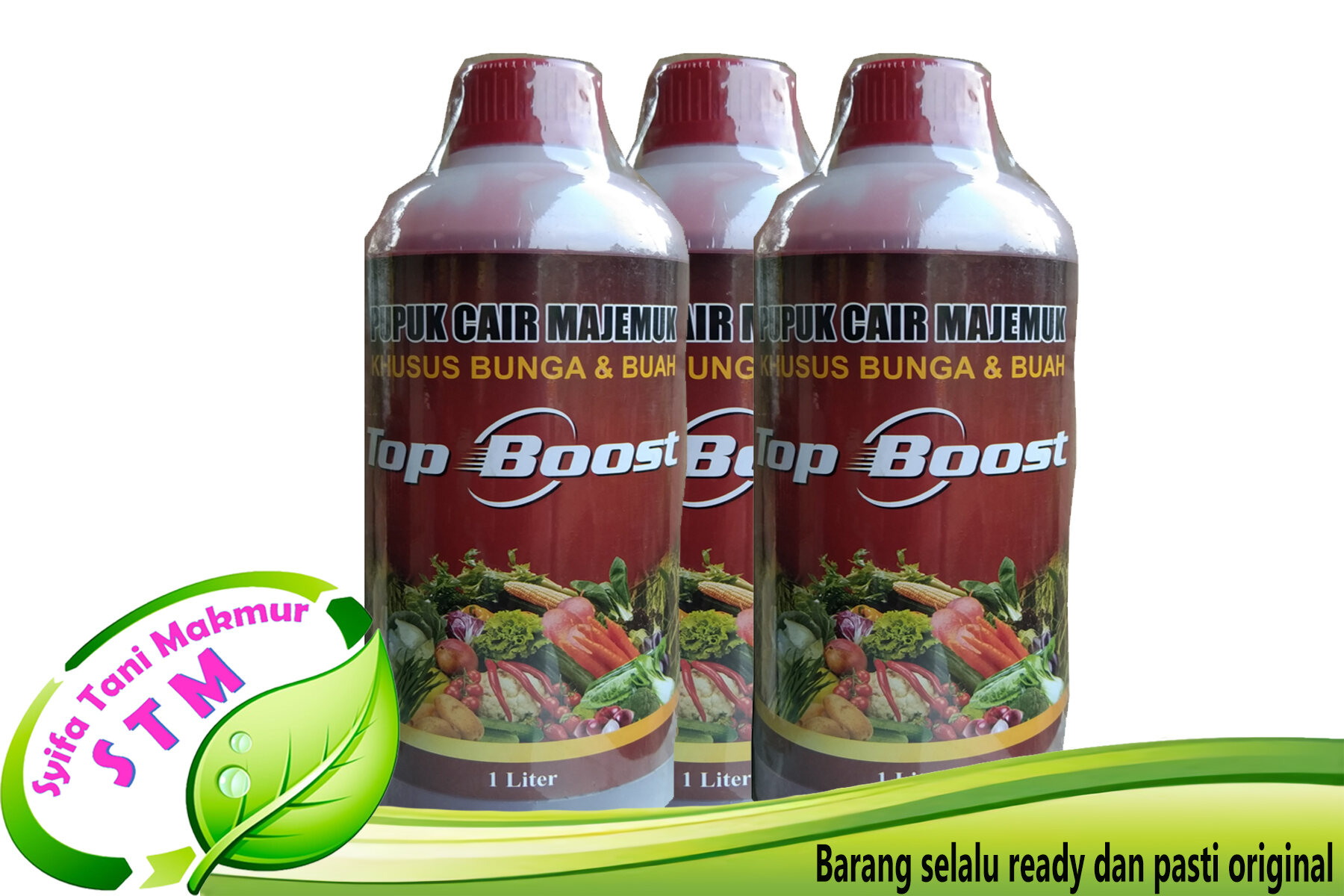 Pupuk Cair Top Boost Buah Kemasan Pabrik 1 Liter Booster Buah | Lazada ...