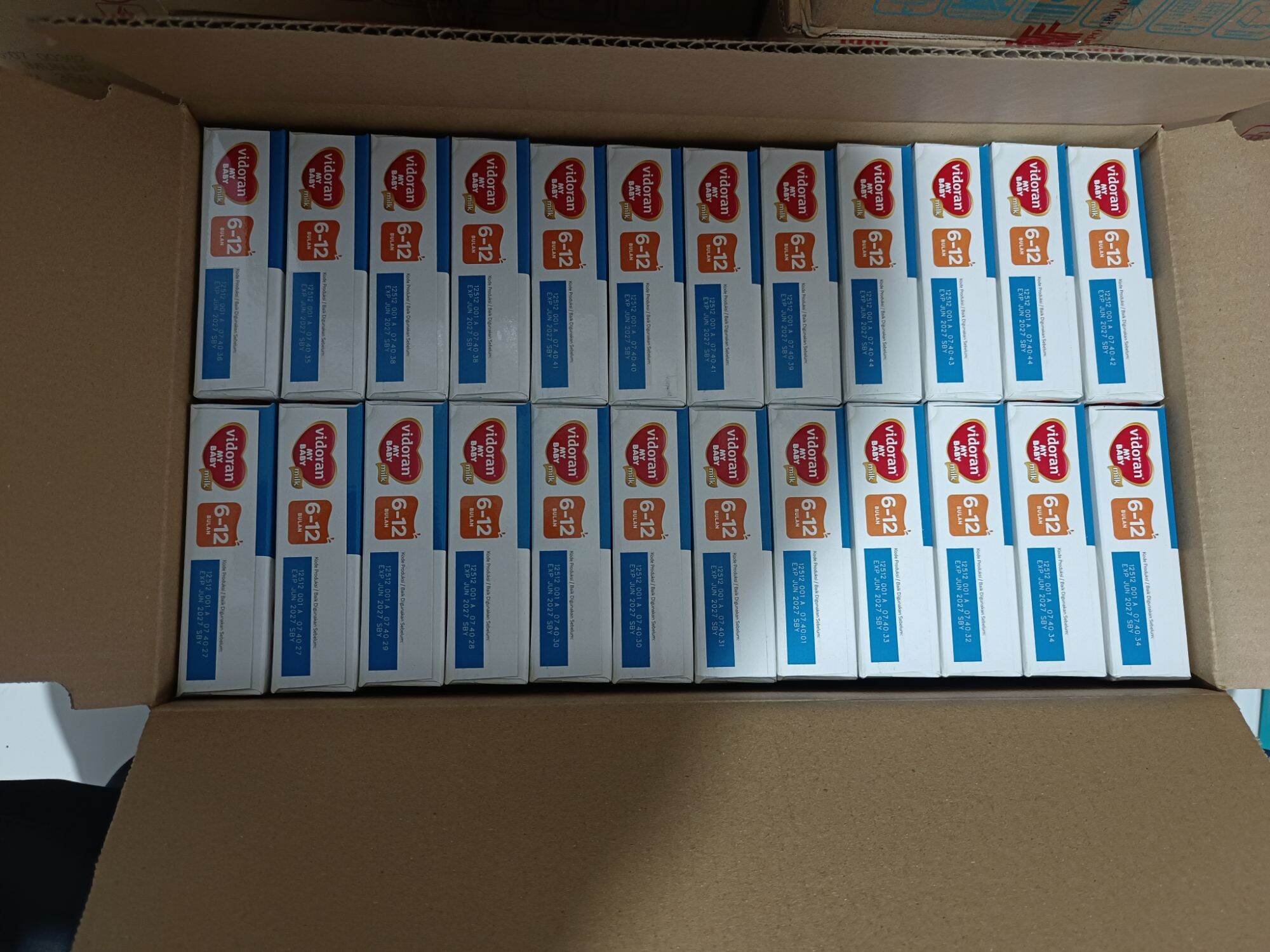 VIDORAN Susu 1 Karton 24pcs