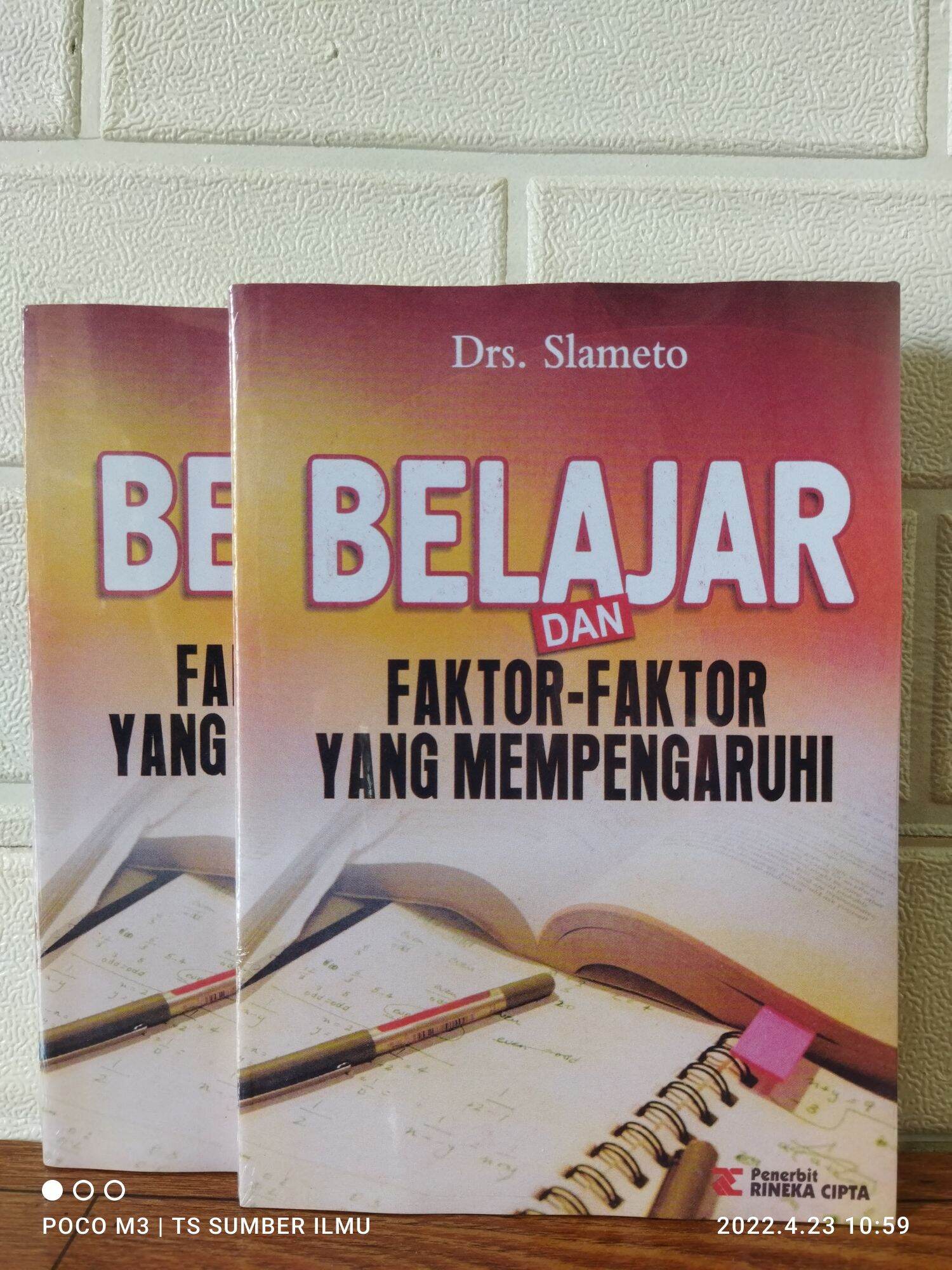 BUKU BELAJAR DAN FAKTOR FAKTOR YANG MEMPENGARUHI - SLAMETO | Lazada ...