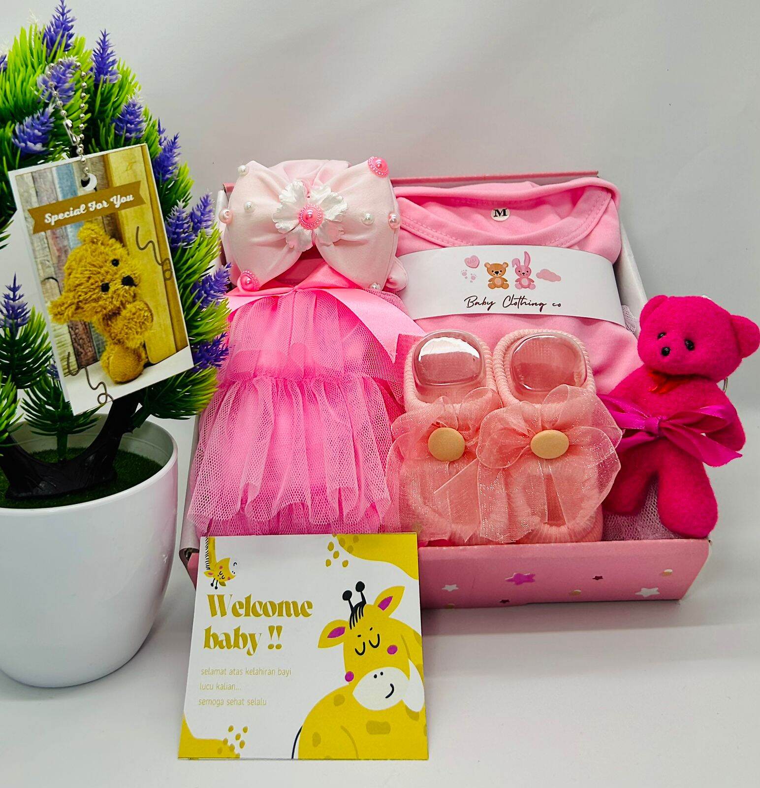 Kado Lahiran Lucu Hampers Baby Girl SET ROK Tutu Lucu