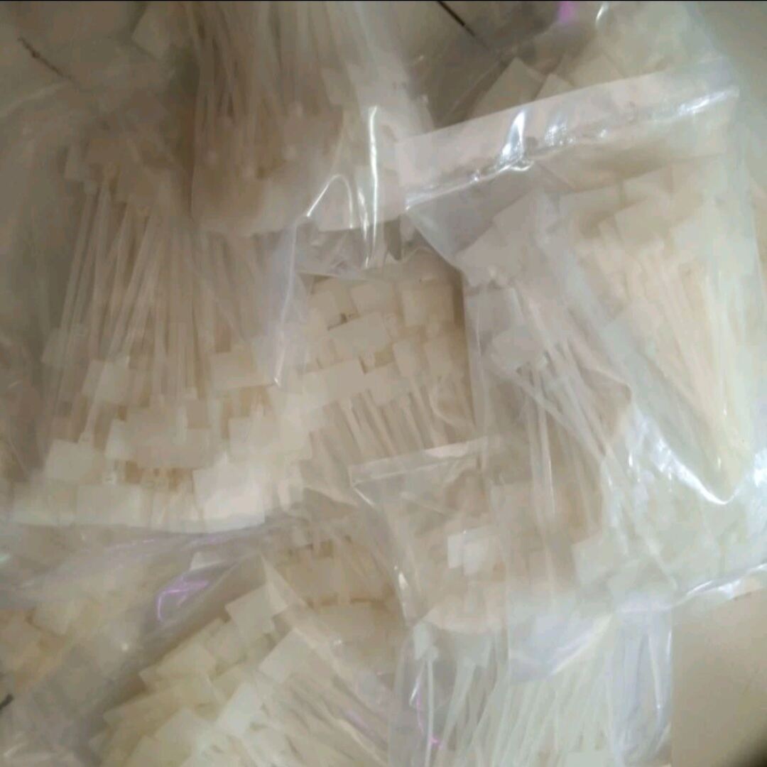 Kabel Tis Tie Ties + Label Nama / Kabel Label Marker Name Label Pengikat Warna Putih isi 50pcs dan 100pcs. 