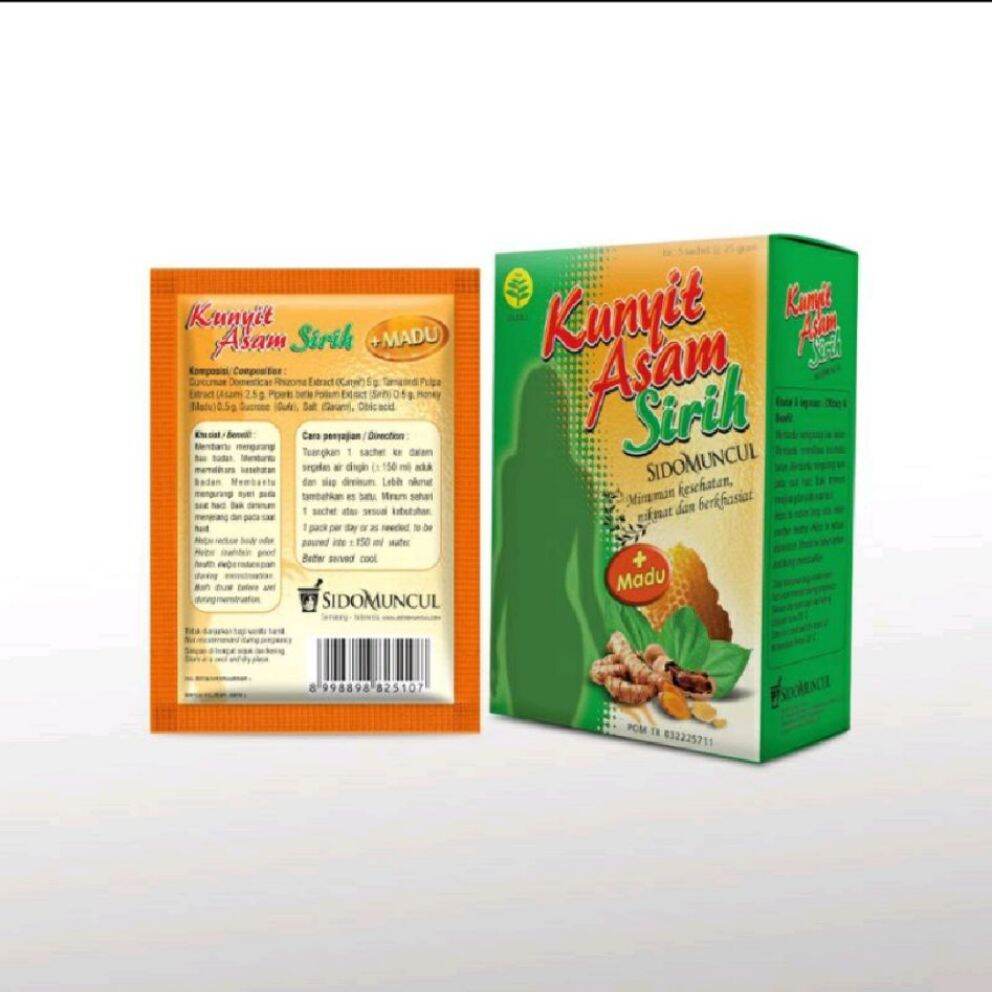 Kunyit Asam Sirih Plus Madu Sidomuncul Lazada Indonesia 9561