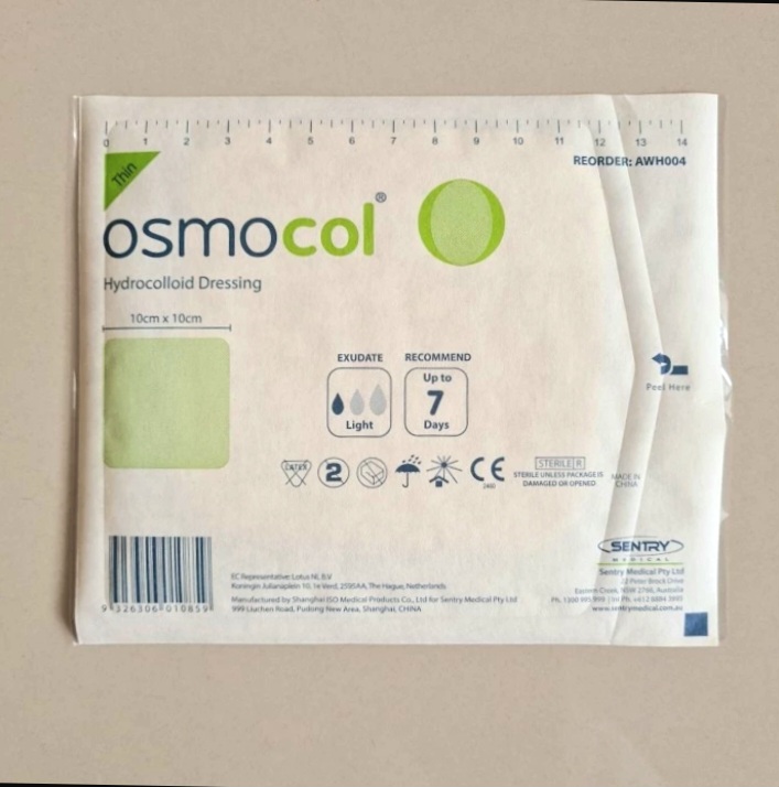 Hydrocolloid Dressing Extra Thin 10cm x 10cm / Osmocol Lazada Indonesia