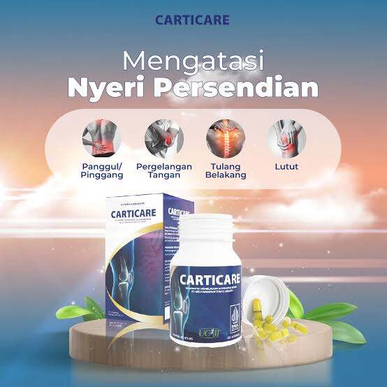Carticare Suplemen Nyeri Sendi Asli Original - Carticare Obat Persendian Tulang Dan Otot. 
