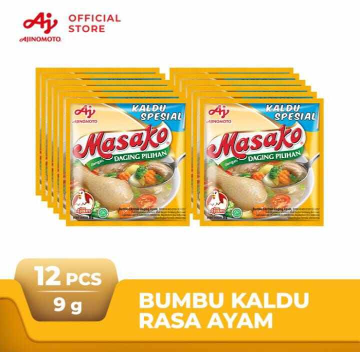 Masako Ayam Kemasan 9gr Lazada Indonesia