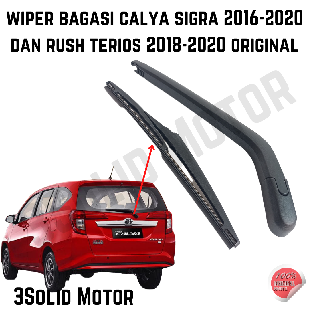 WIPER BAGASI CALYA SIGRA 2016-2020 DAN RUSH TERIOS 2018-2020 ORIGINAL Harga 122,500 rupiah*Gratis Ongkir