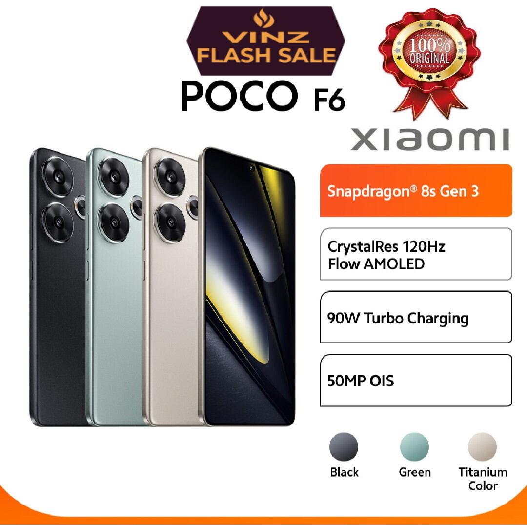 Poco F6 GARANSI RESMI BARU DAN SEGEL Giá 5,397,000 Đồng*Miễn phí vận chuyển