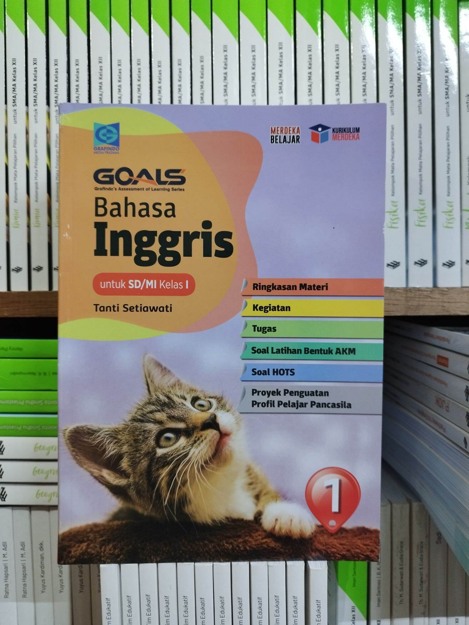 Buku GOALS Bahasa Inggris sd mi kelas 1 2 3 4 5 6 Kurikulum Merdeka ...