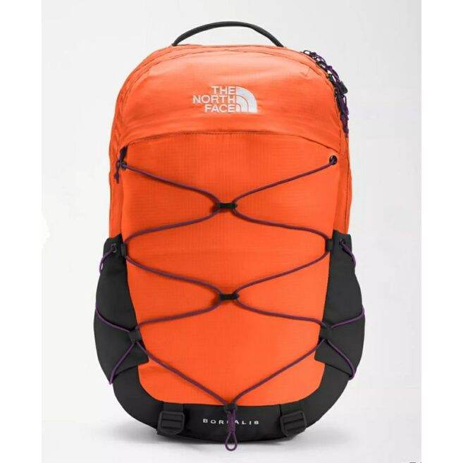 north face borealis orange