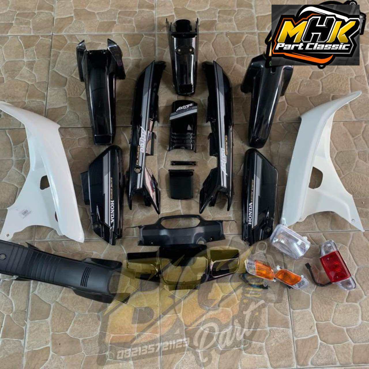 Paket Cover Body Honda Astrea Grand Legenda Impressa Body Bodi Full Set