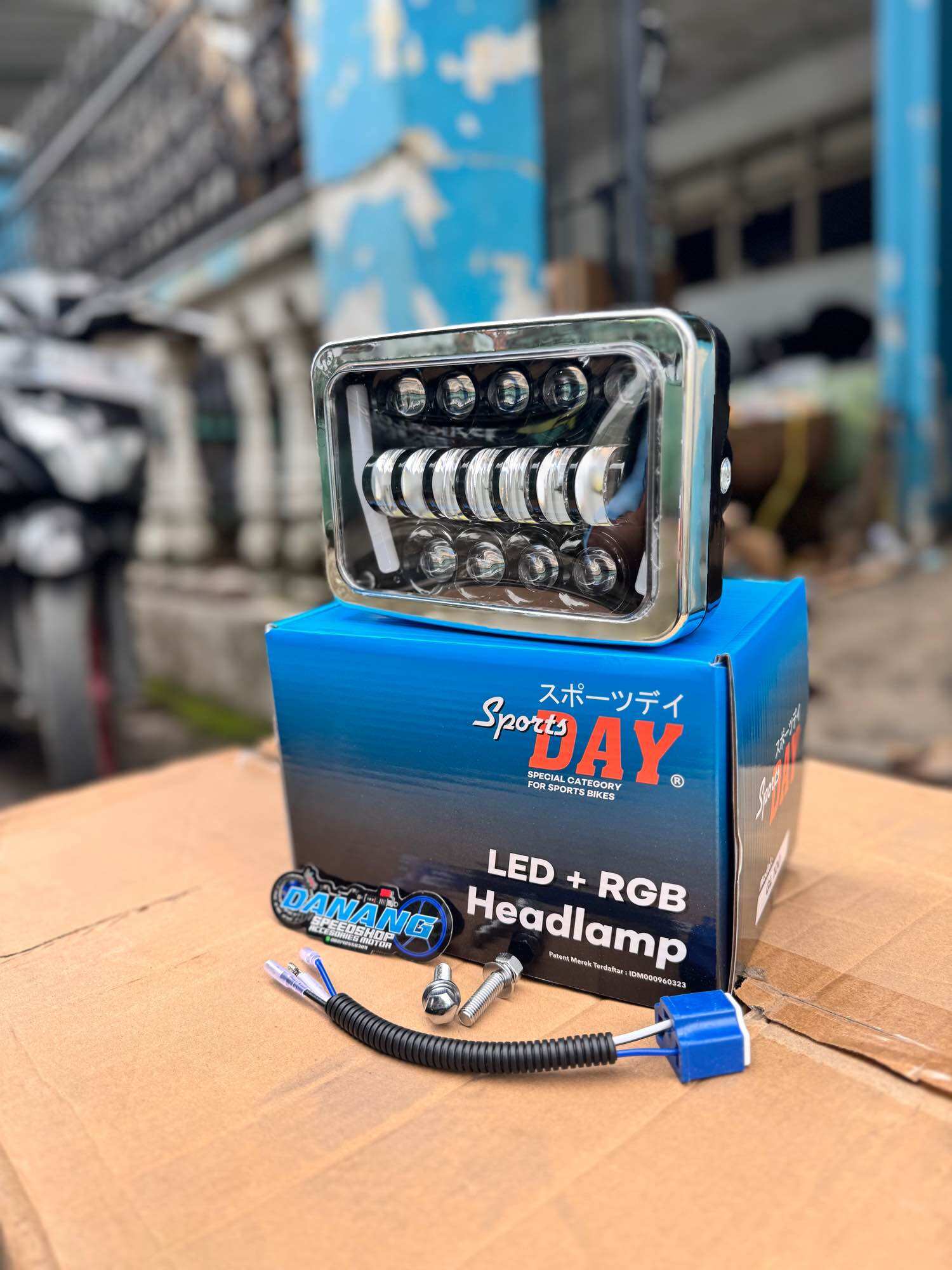 Lampu Biled Set Batok GL100 Sports Day List Krum Lengkap Socket Dan ...