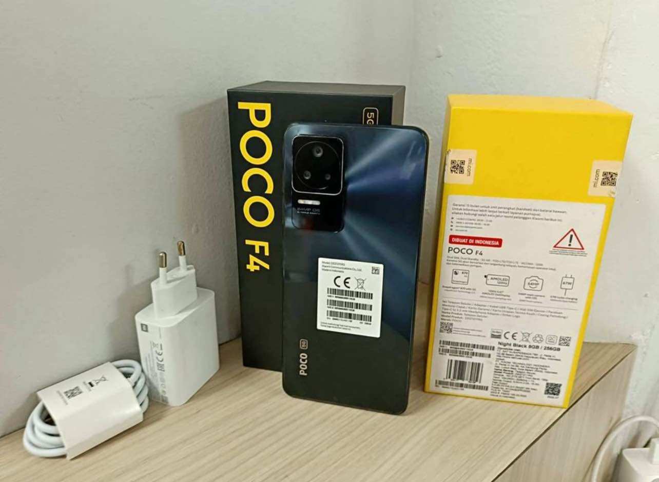 POCO F4 8/256GB 5G (SECOND MURAH BERKUALITAS DAN BERGARANSI) Harga 3,050,000 rupiah*Gratis Ongkir