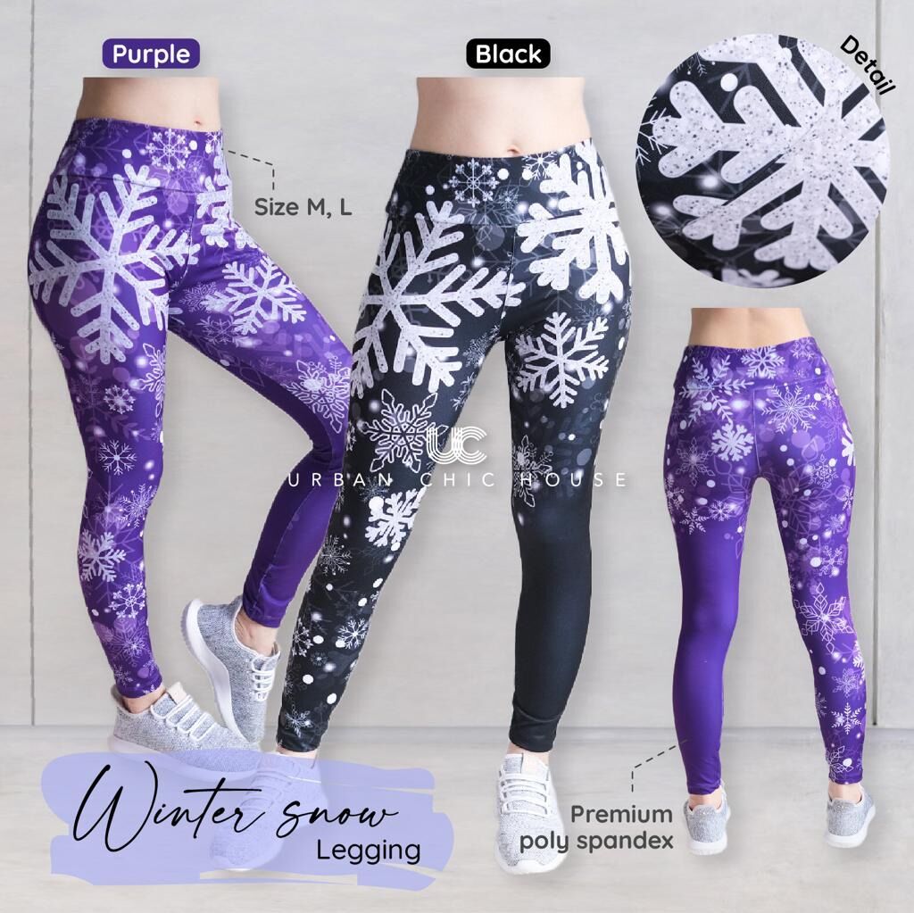 Winter snow legging/celana senam/celana 