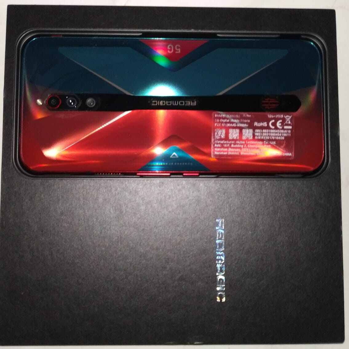 ZTE NUBIA RED MAGIC 5 ( BONUS FAN COOLER) Harga 10,500,000 rupiah*Gratis Ongkir