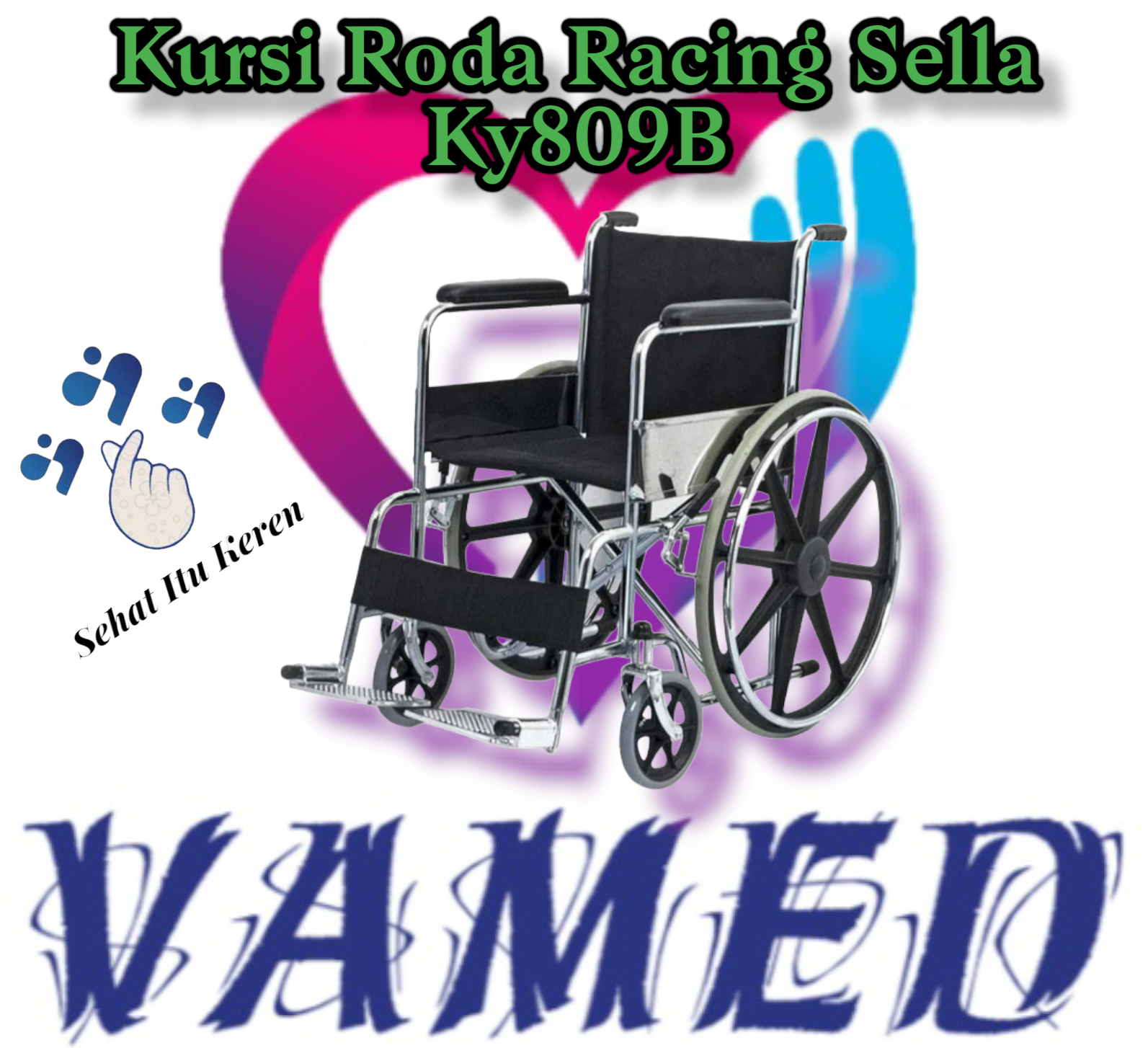 Kursi Roda Sella Velg Racing Type Ky B Lazada Indonesia